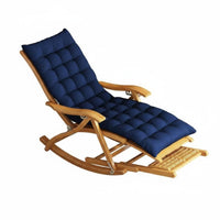 Foldable Adjustable Rocking Chair Space-Saving Recliner Ergonomic Design Leisure Seating Easy Assembly for Seniors, Adults, Office Workers, Living Room, Balcony, Patio, Bedroom