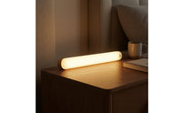 2 Pieces Tap Control LED Night Light Stepless Dimming USB Rechargeable Light Bar Three-Color Home Lighting Slim for Bedside, Dorm, Bedroom