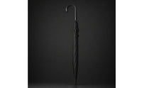 Curved Umbrella with Hook Handle Solid-Color Long Handle Umbrella Classic Water-Repellent for Commuters, Professionals, Commuting, Business Trips, Car Storage