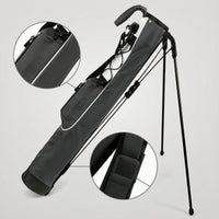 Portable Golf Stand Bag Stable Golf Bag with Stand Retractable Versatile for Driving Range