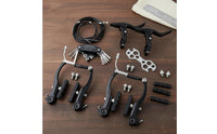 Cycle Linear-Pull Brake Kit Universal Fit Braking System Cold-Resistant for Cyclists