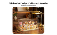 Surprise Box Storage Case Clean-Sealed-Resistant Desktop Display Cabinet Figurine Display Box Large Capacity Dustproof