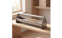 Aluminum Alloy Pigeon Feeder Trough Sturdy Pigeon Feeder Heavy Duty for Bird Keepers