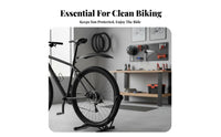 2 Pieces Mountain Bike Mudguard Set Full Coverage Ride-on Mudguard Set Front and Rear Mud Flaps Easy Installation