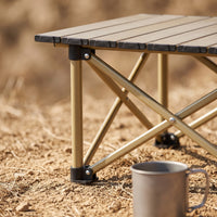 Portable Outdoor Folding Camping Picnic Table and Chair Set for BBQ and Stalls