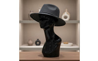 Abstract Mannequin Head Long-Lasting PVC Hat Display Stand for Shop Window