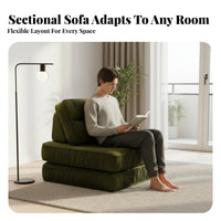 Nordic sectional section Soffluffylikelike-Like pading foam section Sofa Minimalist visual Nordic Living Room Seating Combinable Sections for Apartment Dwellers, Design aficionados, Balcony, Small areas, Lounge Area, Playroom
