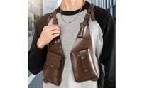 Chest Harness Bag Hands Suspendable Pouch Bag
