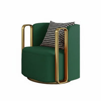 Modern design rotating Barrel Chair Ergonomic Design Indoor Seating Enveloping spinal supportrest Easy to Assemble for Business Professionals, New Parents, Living Room, Balcony, Reception Area, Bedroom
