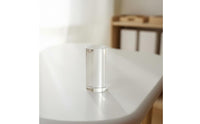 Acrylic Cylinder Block Early Learning Transparent Stacking Cylinder Smooth Edges Colorful Transparent Block for Preschoolers, Daycare