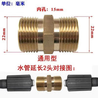 Stainless Steel Quick-Connect Adapter for Car Washer