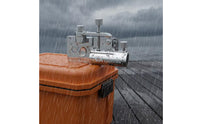 Stainless Steel Fishing Box Rod Holder Easy to Install Fishing Rod Holder with Mounting Bracket Sturdy Hardware for Anglers