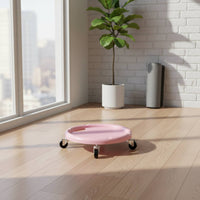 Quiet Rolling 4 Wheel Ab Roller Stable Support Quiet Abdominal Slider Non-Slip Ab Roller Long-Lasting for Gym