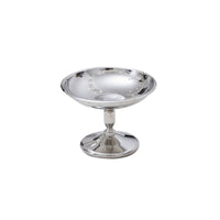 Dessert Cup with Pedestal Polished Metal Pudding Cup Food-Grade Sundae Dishes for Hosts, Dinner Parties, Afternoon Tea