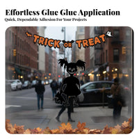 Trick or Treat Door Hanger textile Texture Halloween Character Plaque Spooky Design