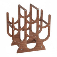 7-Bottle Beverage Rack Multi 3 layers Bottle Beverage Rack Freestanding Household Organizer for Bar