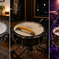 Rims Knock & Board Curved Wood Block with Mounting Plates Wooden Drum Accessory for Drummers, Percussionists, Recording Studio, Practice