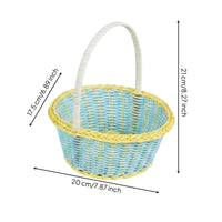 Weave Basket Wicker Woven Basket Decorative Household Storage for Gift