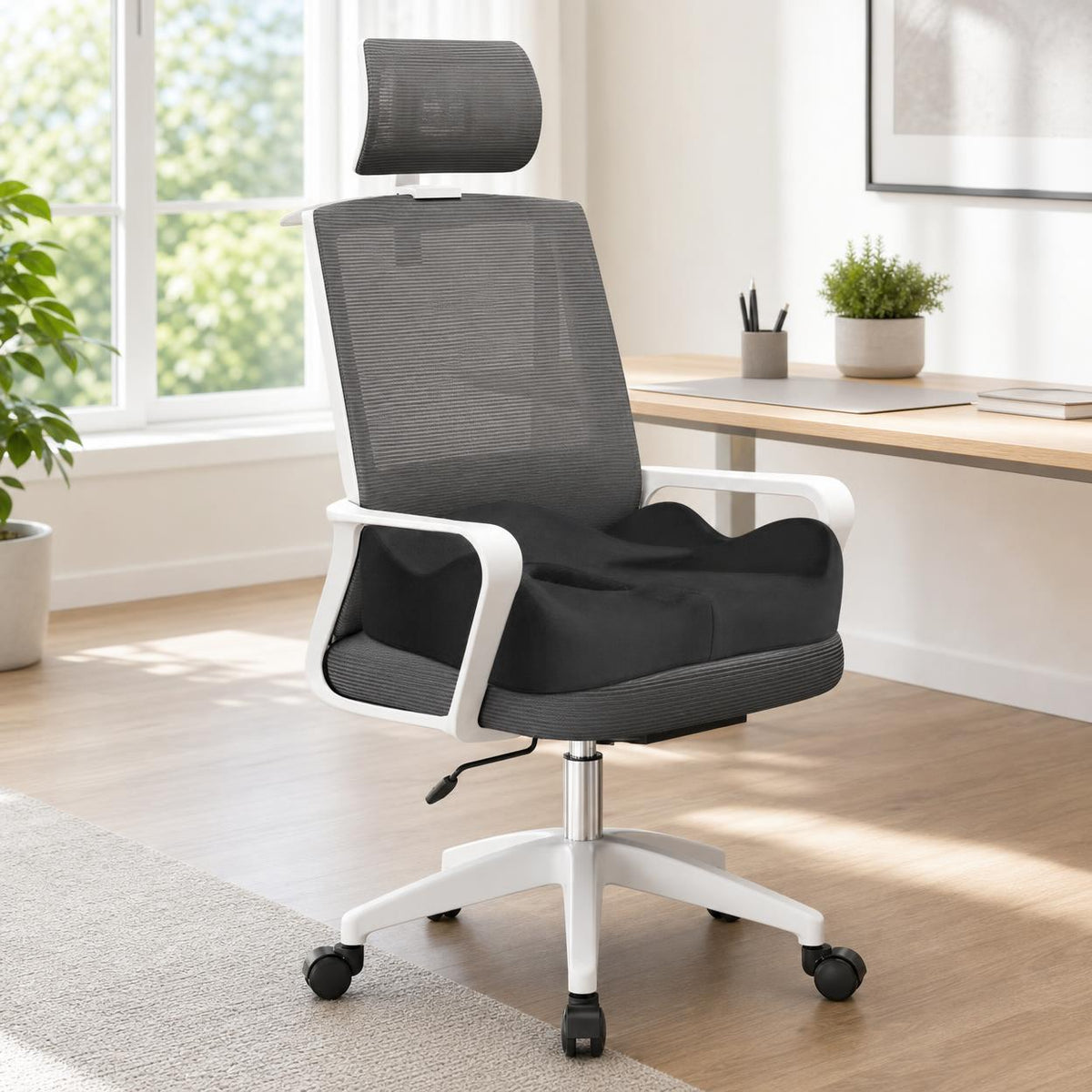 seat cushion and back support set