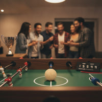 Solid Table Soccer Balls with Cork Lightweight Foosball Ball Textured Table Soccer Ball Natural for Players