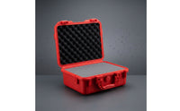 Hard Case with Foam Lockable Hard Carrying Case Portable for Technicians, Workshop