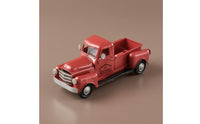 Pickup Truck Ornament Distressed Finish House Decoration Painted Details