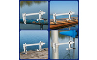 Quick Release Fishing Umbrella Bracket Stable Umbrella Clamp with Adjustable Arm Flexible Non-Slip for Outdoor