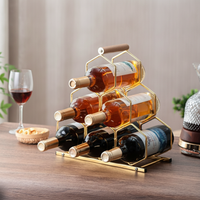 2026 Spring New Creative Wine Rack Light Luxury Wine Cabinet Restaurant Wine Holder Wholesale