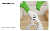 Quail Egg Opener Stainless Steel Quail Egg Scissors Kitchen Gadget for Restaurant, Catering
