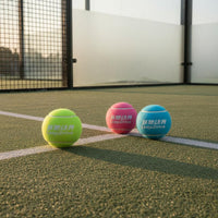 3 Pieces Wear-Resistant Padel Ball High Elasticity Tennis Ball for Beginners, Practice