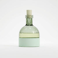 Soft Drinks Chiller with Food Grade Silicone Ice Ball Tray for Home Bar, Easy Release Two-Piece Bottle Style Ice Trays
