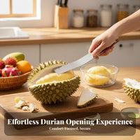 Durian Opener Sturdy Durian Shell Cracker Easy To Use Kitchen Utensil for Home Cooks, Adults, Restaurants
