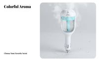 Car Humidifier Mini Car Aroma Dispenser Quiet Performance for Travel