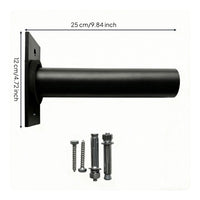 Space-Saving Wall-Mounted Weight Plate Holder Heavy-Duty Wall Mounted Plate Peg Compact for Home Gym Owners, Athletes, Fitness Studio