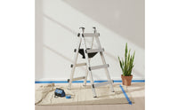 Stepladder Ladder Anti-Slip Double-Sided Ladder Stable Step Stool for Homeowners, Painters, Home Repairs, Garage, Closet