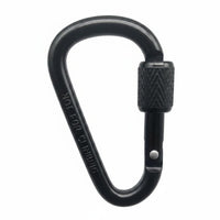 Multi-Purpose D-Shaped Carabiner Clip Lightweight Locking Carabiner Secure Lock for Hikers