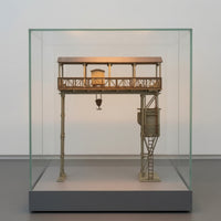 Self-Assembly Gantry Crane Model Kit Mechanical Gantry Crane Building Kit Detailed Compact for Collectors