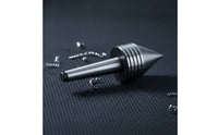 MT2 Rotating Tailstock Center Bearing-Mounted Revolving Rotating Tailstock Center Machined Tool for Woodturners