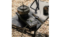 Automatic Opening Folding Table Lightweight Aluminum Camping Table for Campers, Picnic