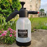 Spray Bottle for Garden Sprayer and Pressure Sprayer Tasks, Car Wash Pump Sprayer with Car Foam Nozzle, 2 Liter Hand Pump, Portable Sprayer 2L