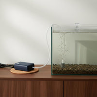 Large Air Circulation Noiseless Aquarium Pump Quiet Aquatic Aquarium Air Pump Silicone Tube Included Aquatic Aquarium Aerator