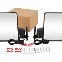 Golf Cart Side Mirror with LED Turn Signal for Club Car, EZGO, YMA