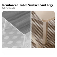 Portable Foldable Laptop Table Multi-Purpose Foldable Laptop Tray with Device groove Large Surface Lap Desk Lightweight for Students, Adults, Remote Workers, Dorm Room, Bedroom, Home Office, Sofa
