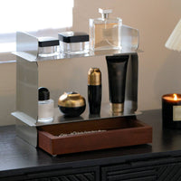 Drawer Base Display Rack Flat Shelves Shelf Organizer Side Panels