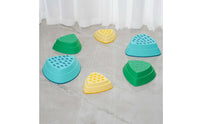 5 Pieces Kids Balance Stepping Stones Indoor & Outdoor Use Sensory Training Stability Stones Lightweight Colorful Obstacle Course Blocks