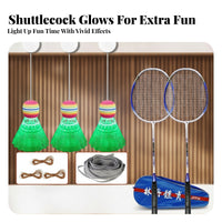 Carrying Bag Indoor Sports Gear Elastic Cords Overhead Mounted Badminton Comeback Set for at Home