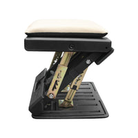 Car Seat Leg Rest Extension Bracket, Adjustable Leg Support for Rear Seat, ABS, Clip-on Installation