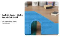 1:35 Scale Factory dioramas Disassembled 1:35 Scale Building Kit Realistic Details Workshop Scene Display Base for Hobbyists