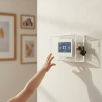 Thermostat Lock Box with Keys Secure for Offices