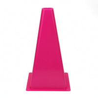 Training Marker with Square Base Stackable Cone Marker with Hollow Top Plastic Obstacle Cone High Visibility Agility Cones